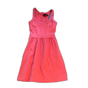 Cynthia Rowley Coral-Pink Sleeveless Fit & Flare Dress sz xs